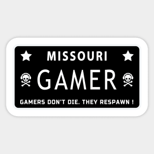 Missouri Gamer! Sticker